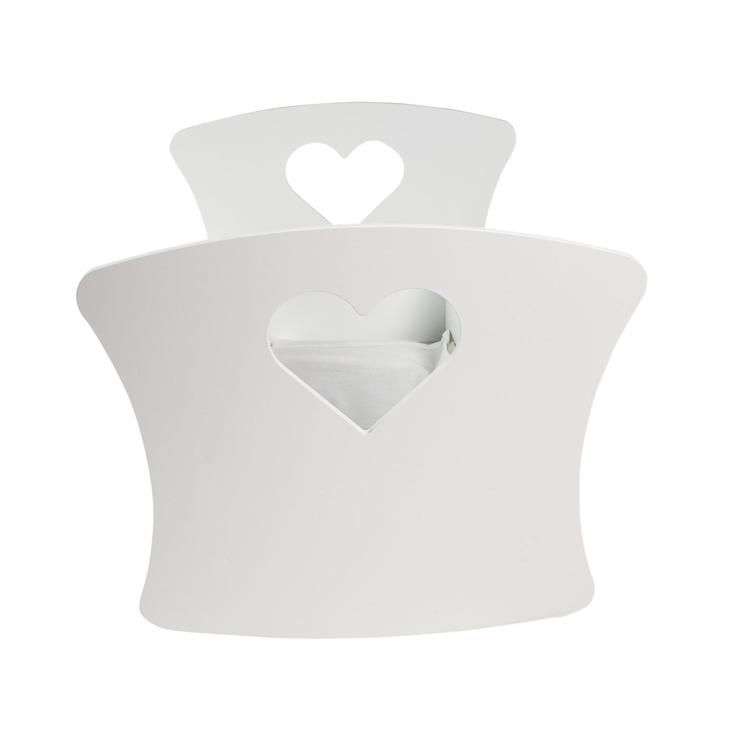 Люлька Мини - Сердце, цвет белый