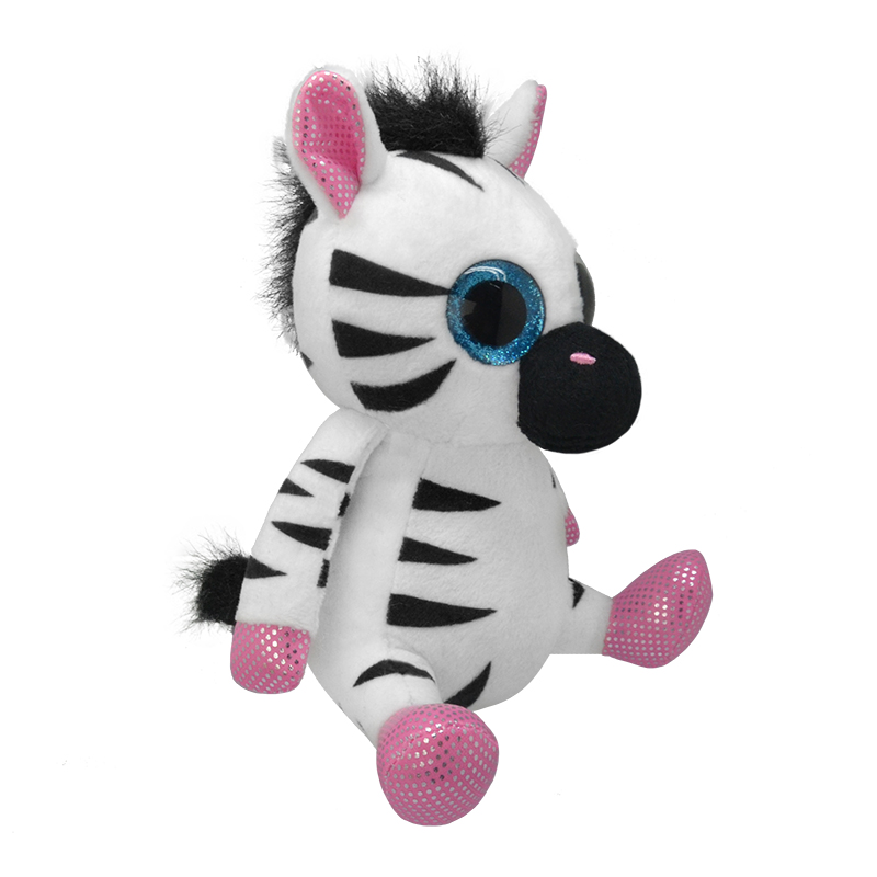 

Мягкая игрушка Зебра, 15 см