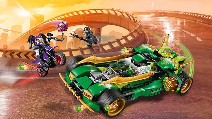 Конструктор Lego Ninjago - Ночной вездеход ниндзя  