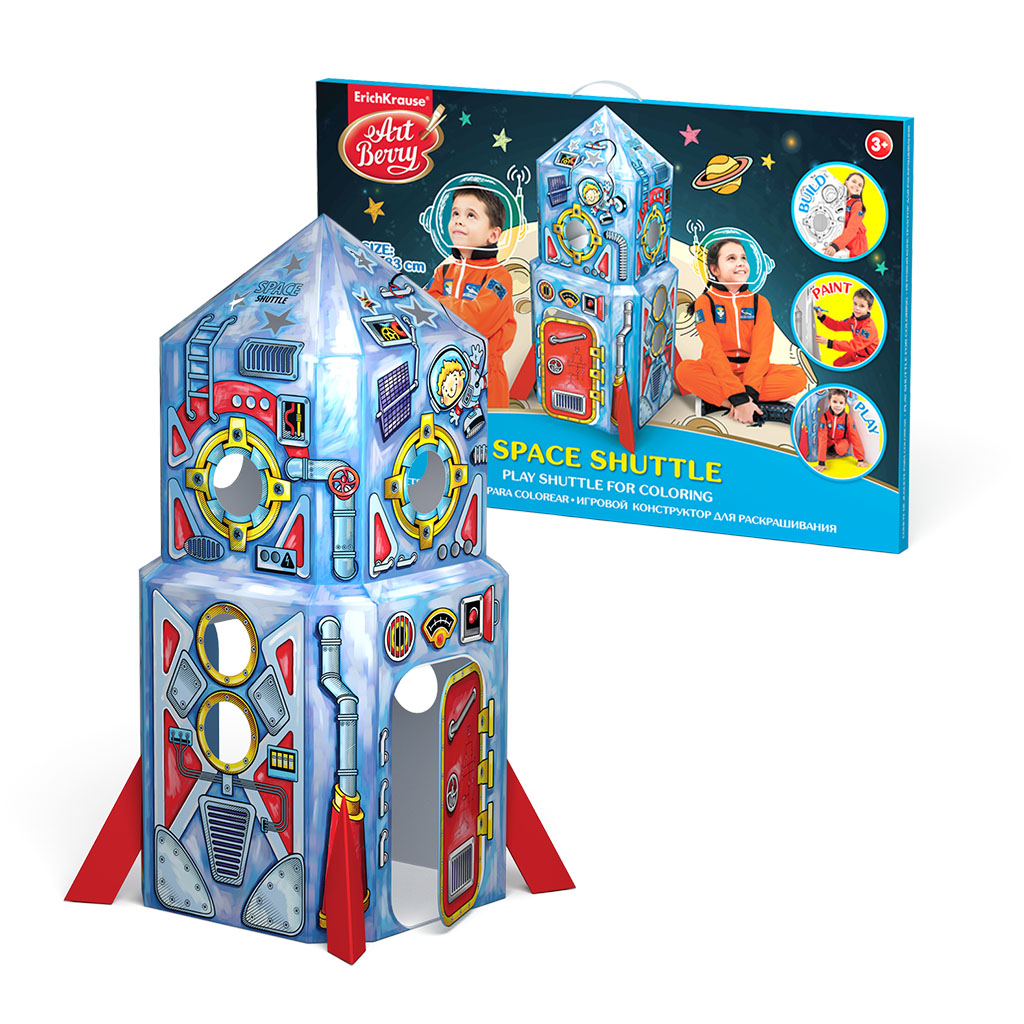 

Игровой конструктор для раскрашивания большой ArtBerry Space Shuttle