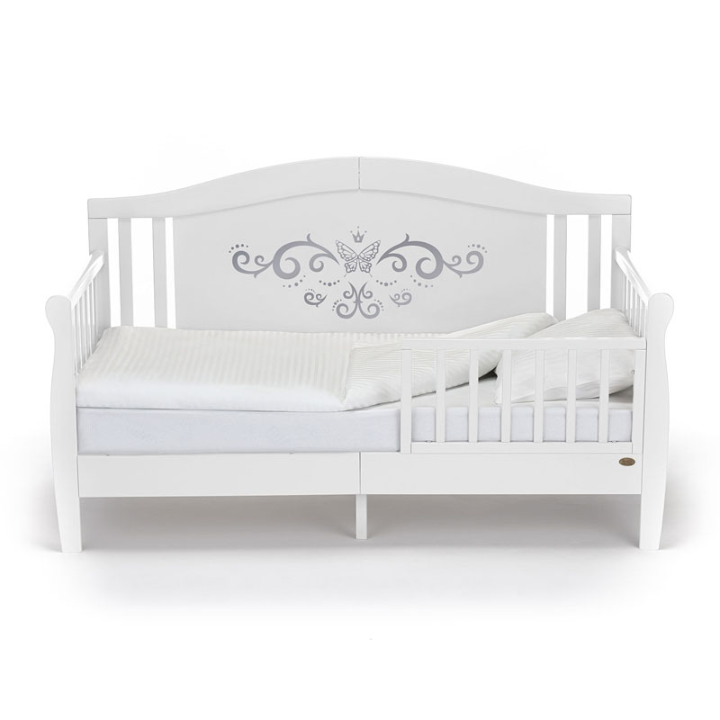 Детская кровать-диван Nuovita Stanzione Verona Div Armonia, Bianco/Белый  