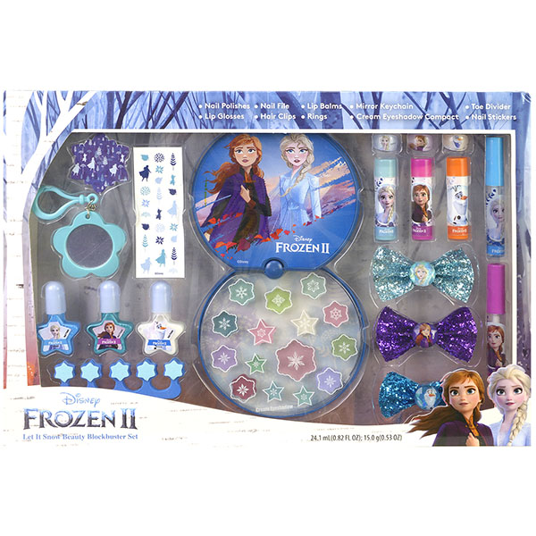 Игровой набор детской декоративной косметики Frozen для лица и ногтей  