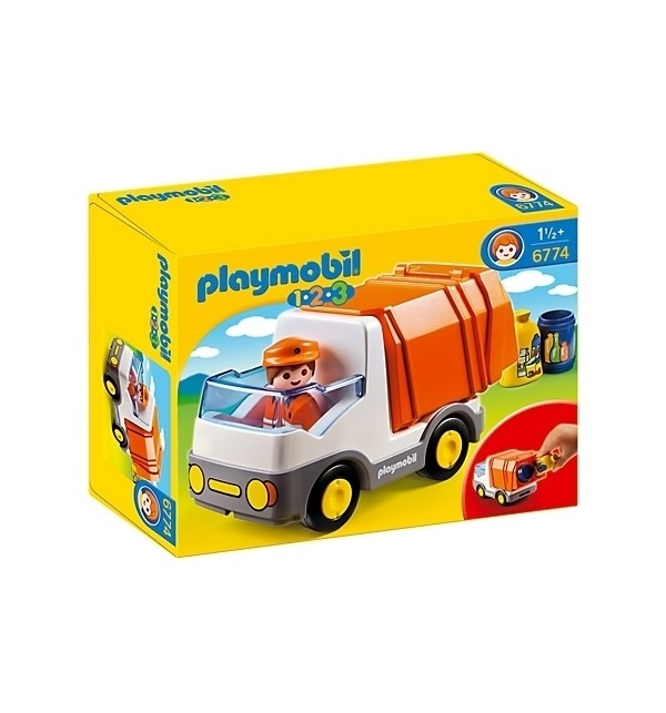 

Игровой набор из серии 1.2.3.: Мусоровоз, от 1,5 лет
