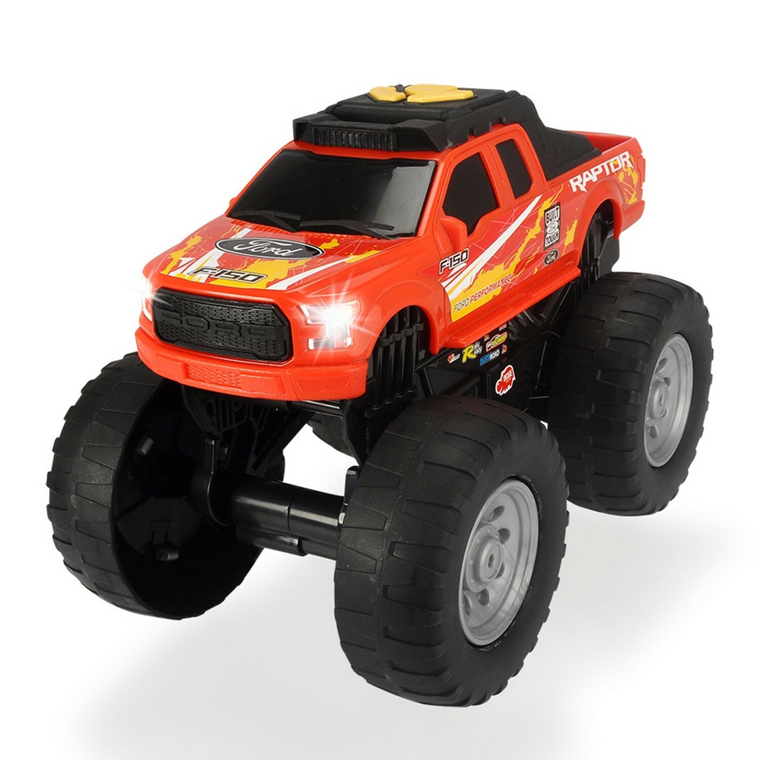 

Рейсинговый монстр-трак Ford Raptor моторизированный 25,5 см красный, свет и звук