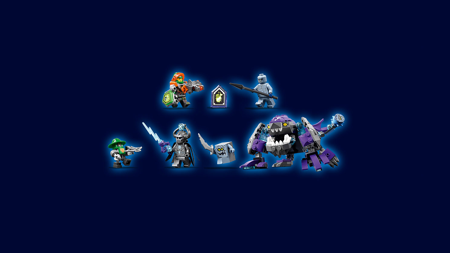 Lego Nexo Knights: Вездеход Аарона 4 х 4  