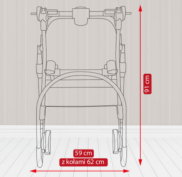 Детская коляска Camarelo Carera New 2 в 1, бежевая  