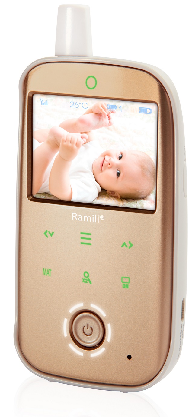 Видеоняня с монитором дыхания Ramili Baby RV1200SP 