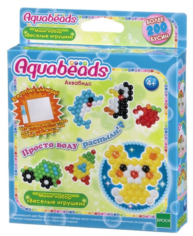 Мини набор Aquabeads - Веселые игрушки  