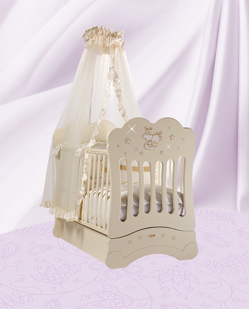 

Кровать детская Feretti Fms Etoile Avorio/Ivory