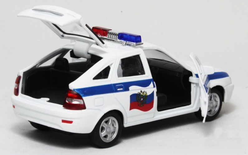 Машинка металлическая Lada Priora Полиция, 1:36 ) 
