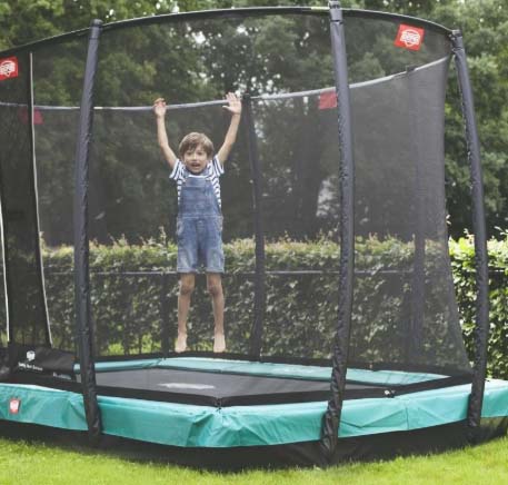 Батут Berg Ultim Champion InGround 330 Green + Safety Net Deluxe  