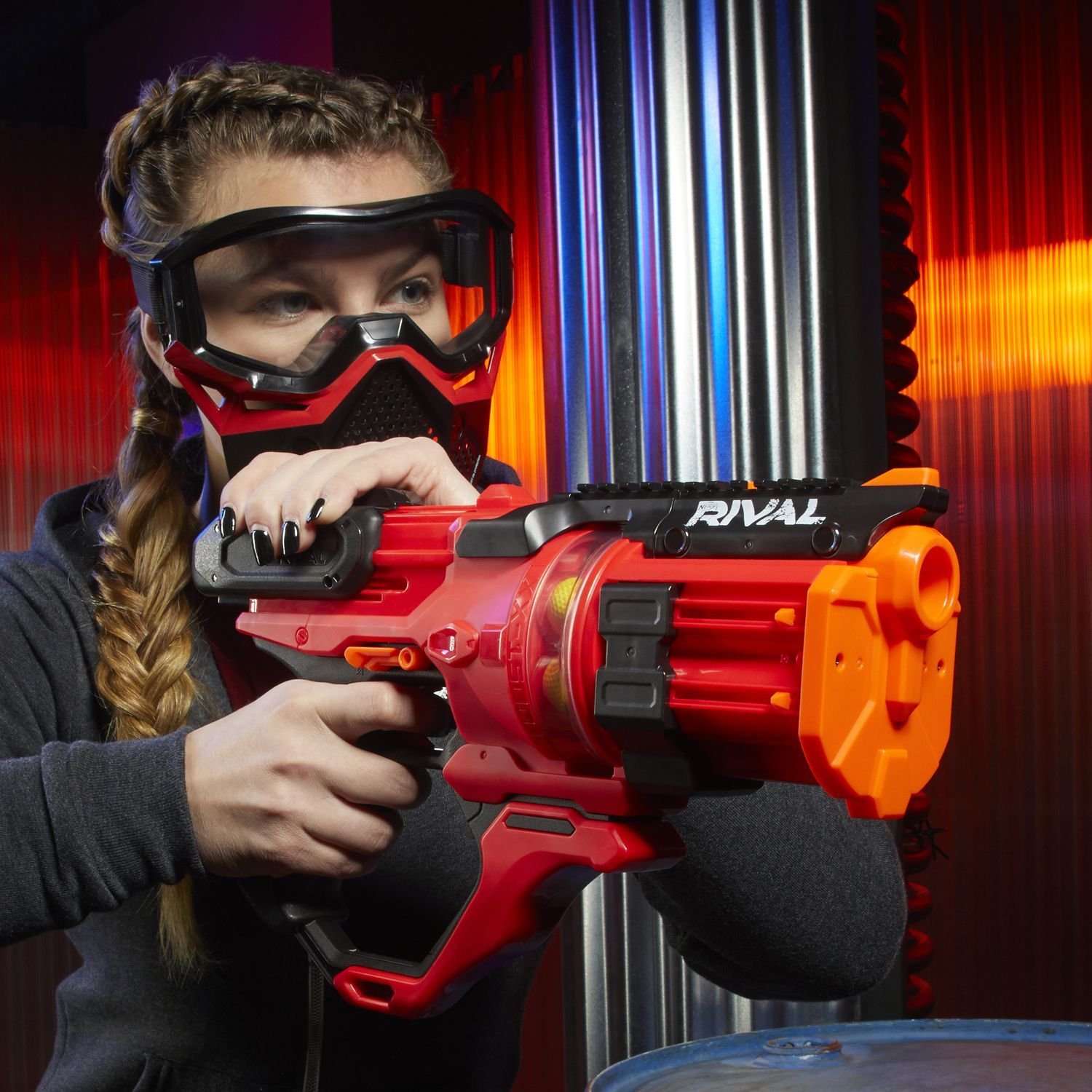 Бластер Nerf Нерф Райвал – Раундхаус, красный  