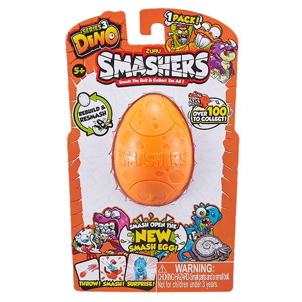 

Smashers Дино-сюрприз в яйце, 1 штука