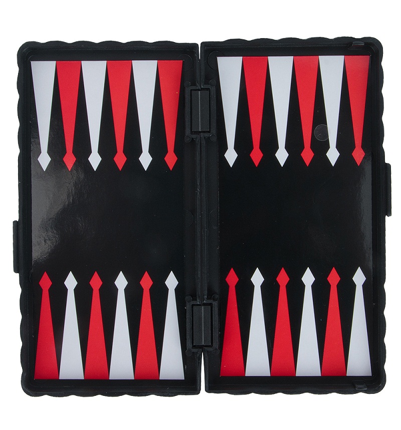 Игра настольная 3 в 1 - шашки, шахматы, нарды, магнитные  