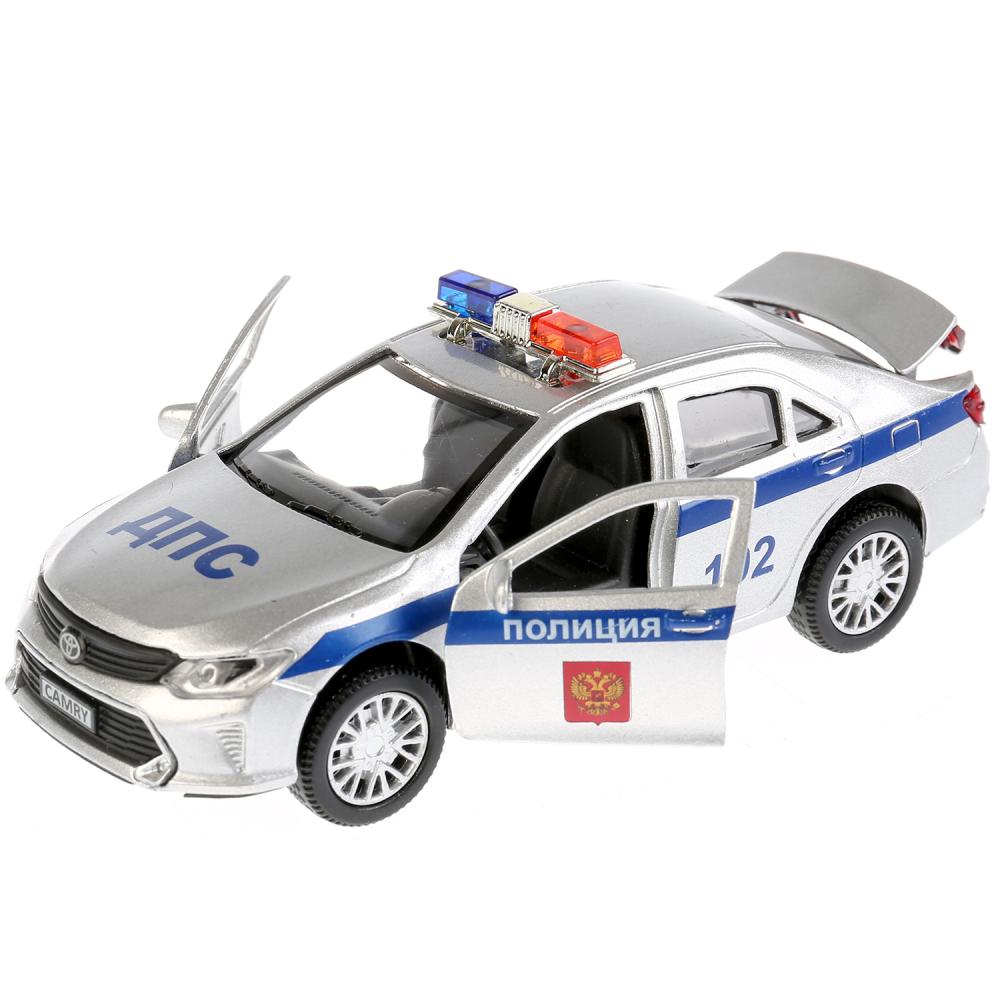 

Инерционная машинка – Toyota Camry Полиция. Металл, 12 см, свет и звук