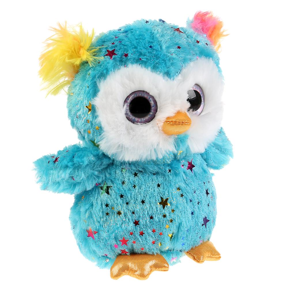 Игрушка мягкая - Сова звездочка, 20 см  