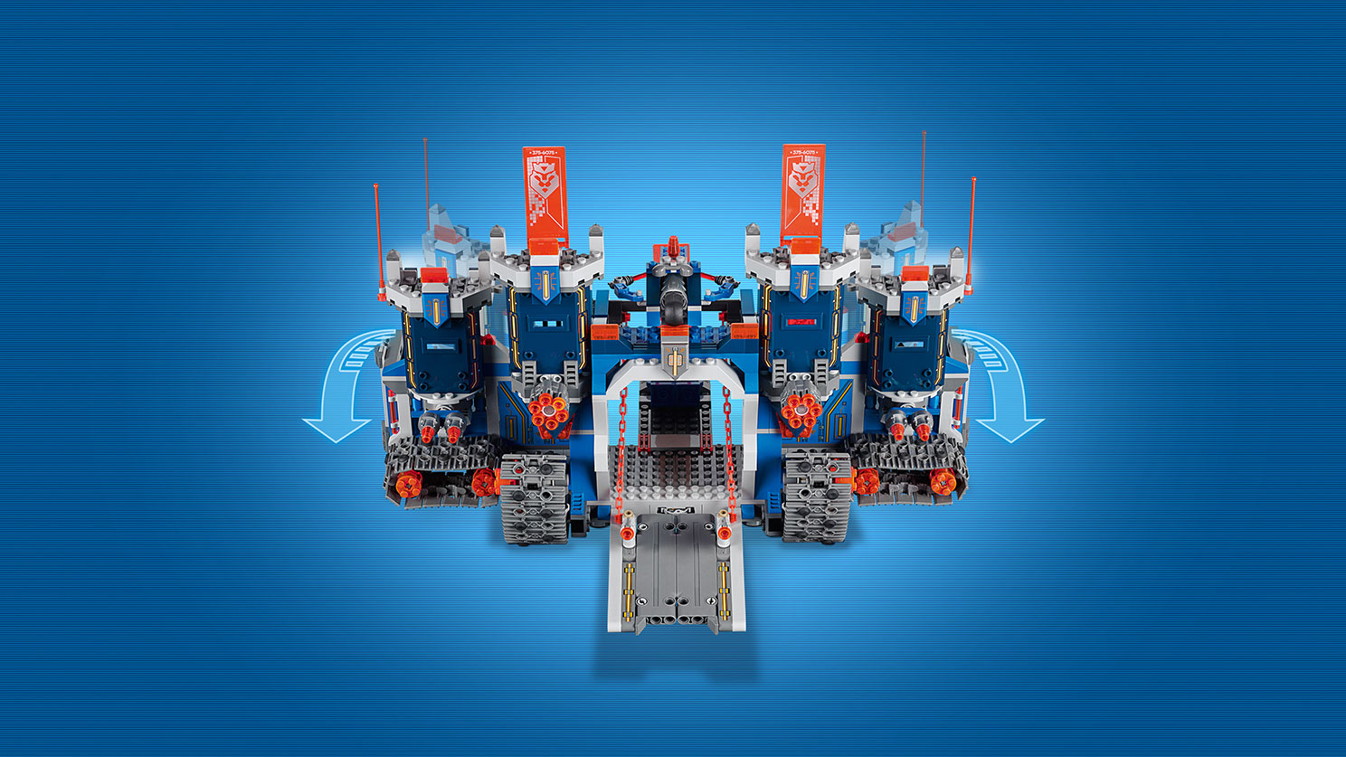 Lego Nexo Knights. Фортрекс - Мобильная крепость  