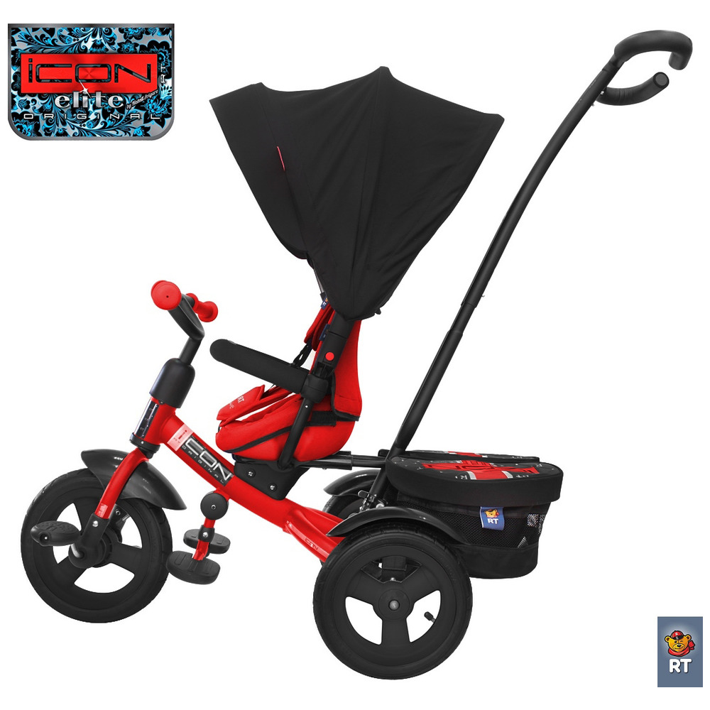 Велосипед RT ICON elite NEW Stroller by Natali Prigaro Black brilliant . 