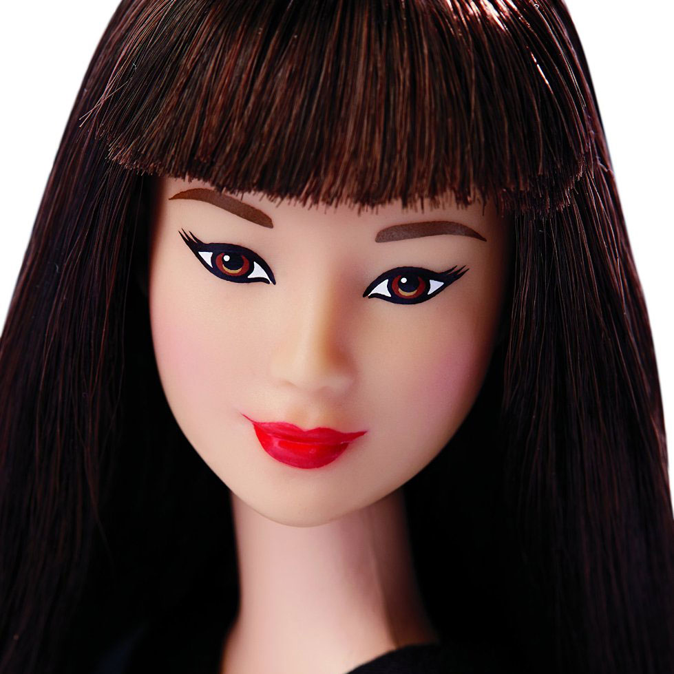 Кукла Barbie Игра с модой - Азиатка в красной юбке  