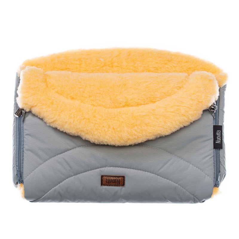 

Муфта меховая для коляски Nuovita Tundra Pesco Grigio/Серый