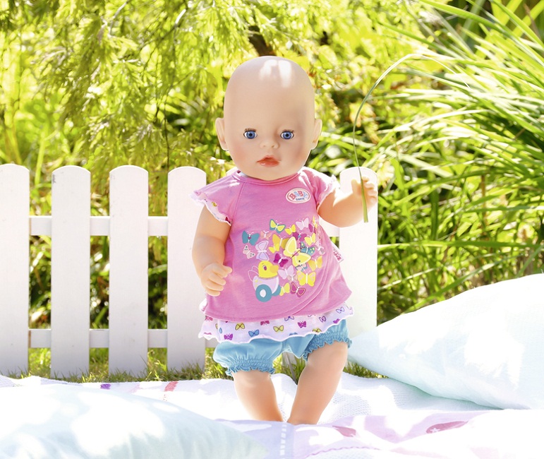Одежда для кукол Baby born - Туника с шортиками  