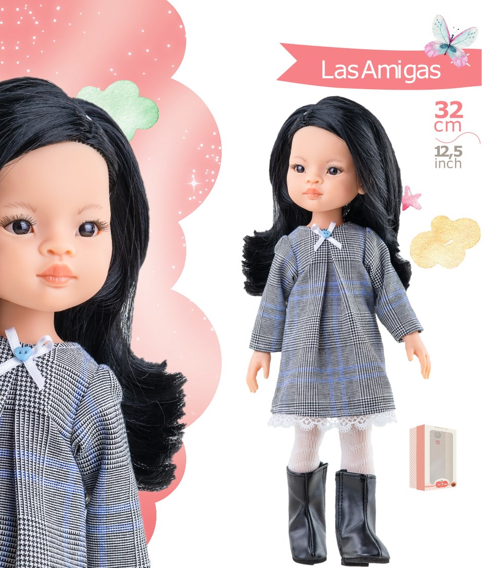 Кукла Лиу, 32 см  