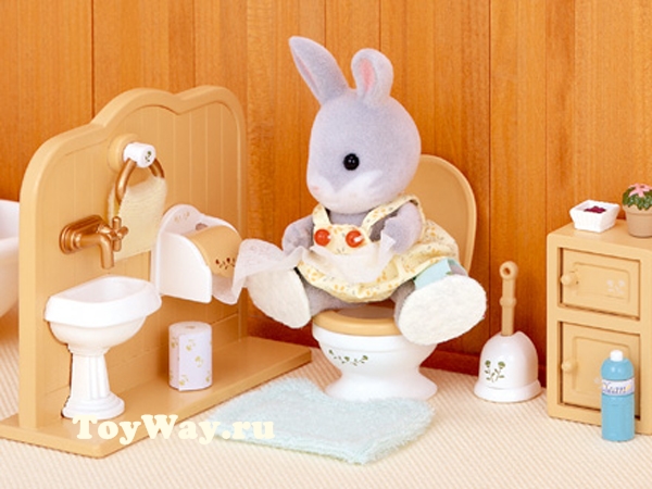 Sylvanian Families - Туалетная комната   