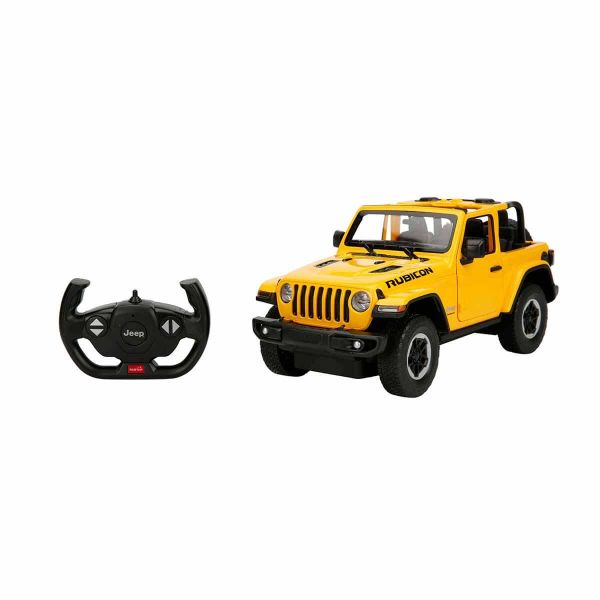 Машина р/у - Jeep Wrangler Jl, масштаб 1:14, двери открываются вручную, со светом   