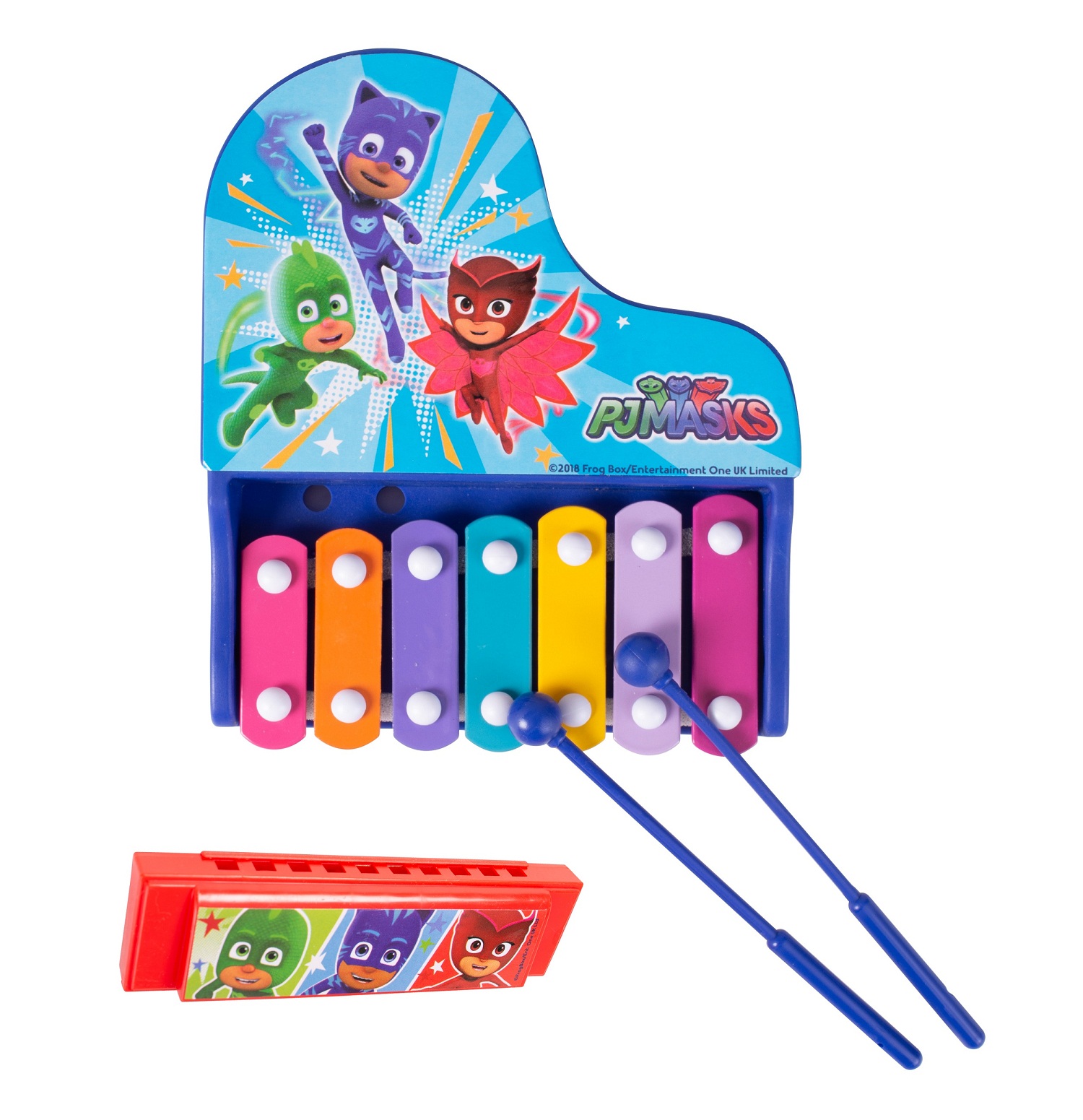 

Набор игрушечных музыкальных инструментов ТМ PJ Masks - Герои в масках