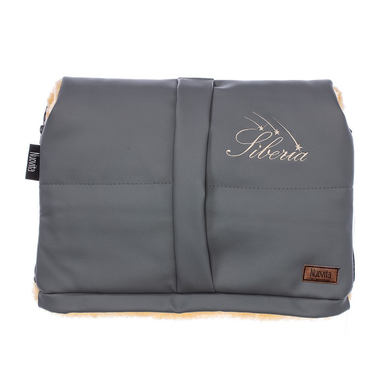 

Муфта меховая для коляски Nuovita Siberia Lux Pesco Grigio/Серый