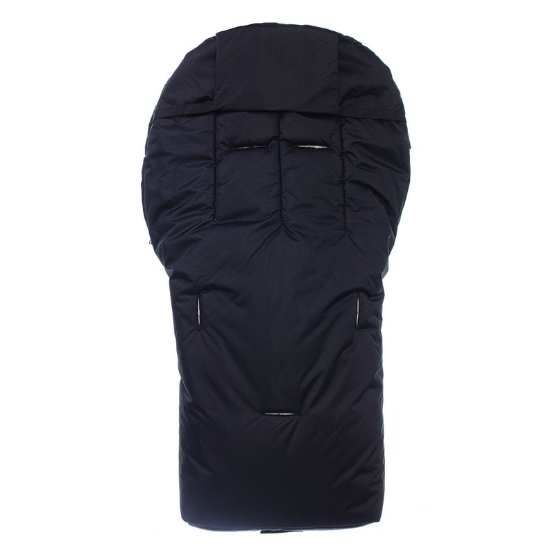 Конверт зимний меховой Nuovita Islanda Bianco Nero/Черный  