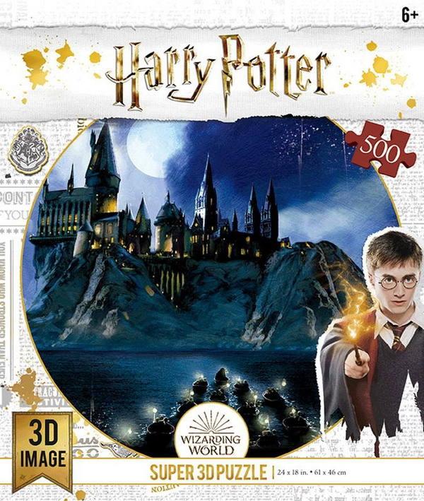 

Пазл 3D Хогвартс, 500 деталей
