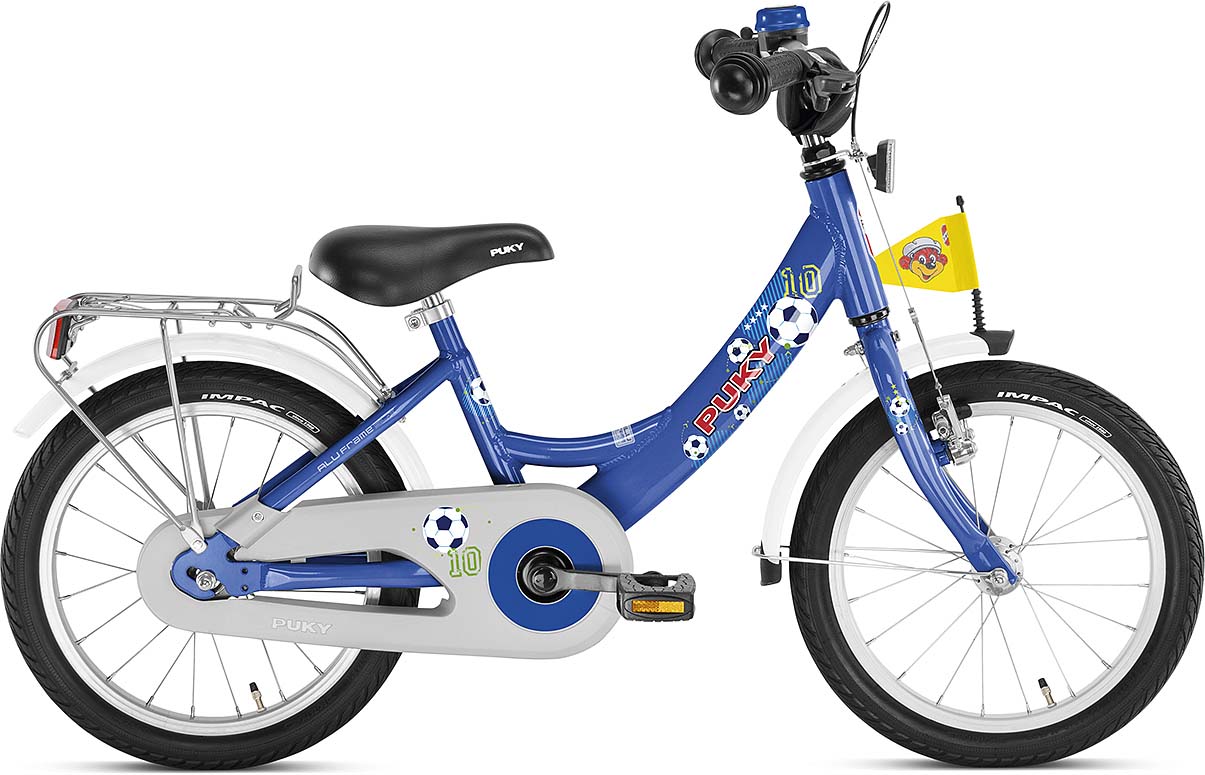 

Двухколесный велосипед Puky ZL 16-1 Alu, Blue Football Синий