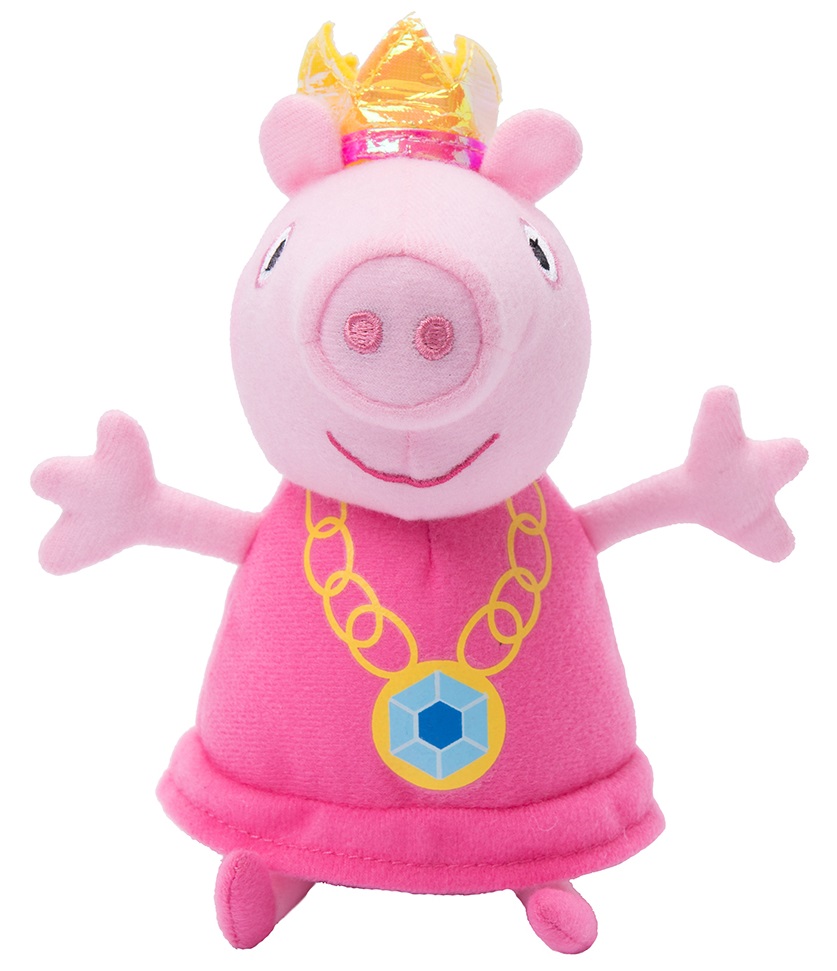 Мягкая игрушка Peppa Pig - Пеппа-принцесса, 20 см  