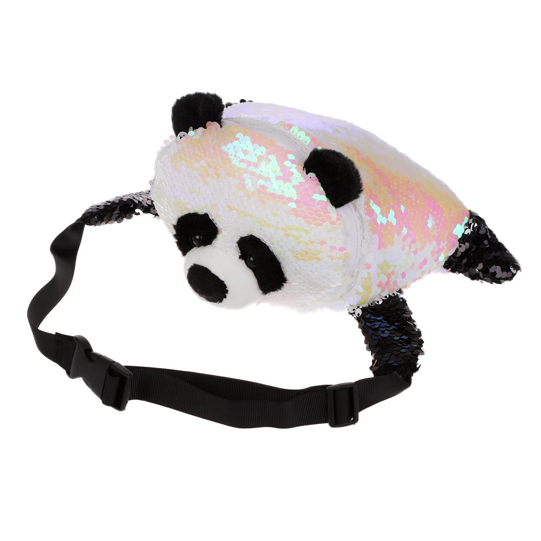 Сумочка поясная - Блестящая панда  