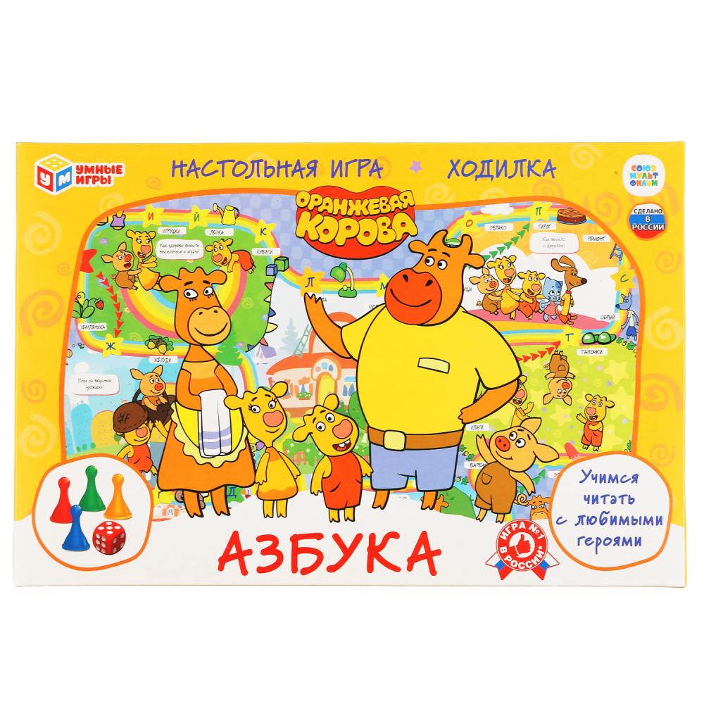 

Настольная игра-ходилка Умные игры - Азбука. Оранжевая корова. Союзмульфильм