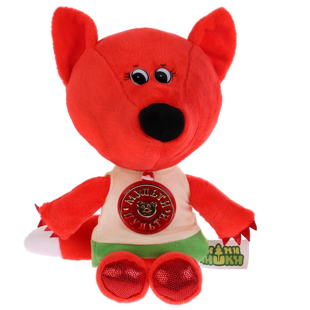

Мягкая игрушка Ми-ми-мишки - Лисичка в футболке, 20 см