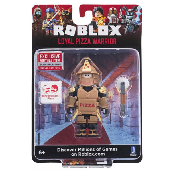 Игровой набор Roblox - Фигурка героя Loyal Pizza Warrior Core с аксессуарами  