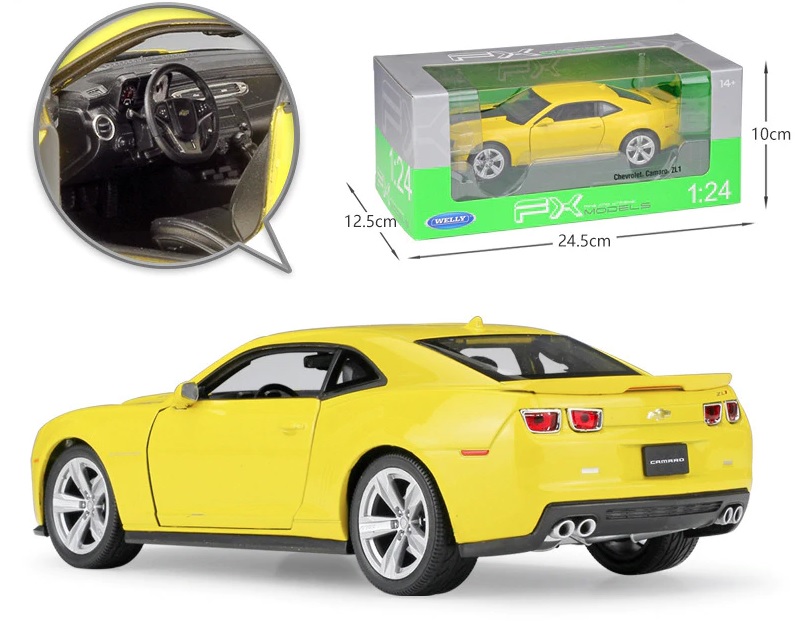 Коллекционная модель машина Chevrolet Camaro, 1:24  