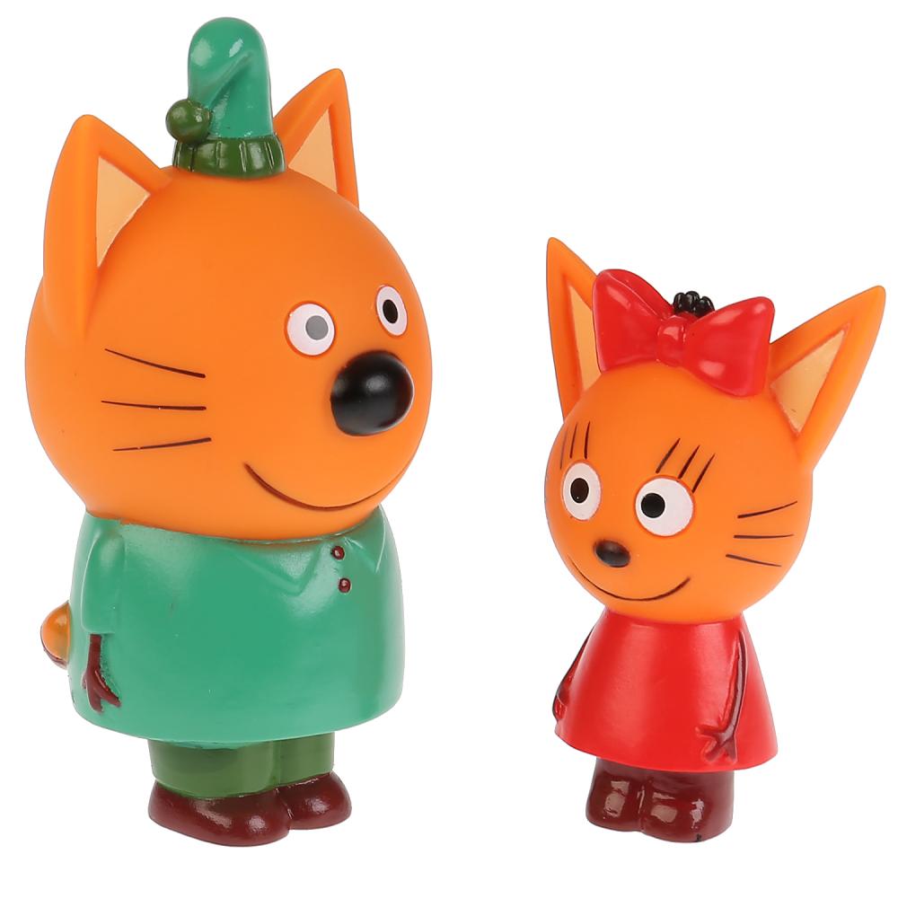 Набор из 2-х игрушек для ванны серия Три Кота: Карамелька и Компот  