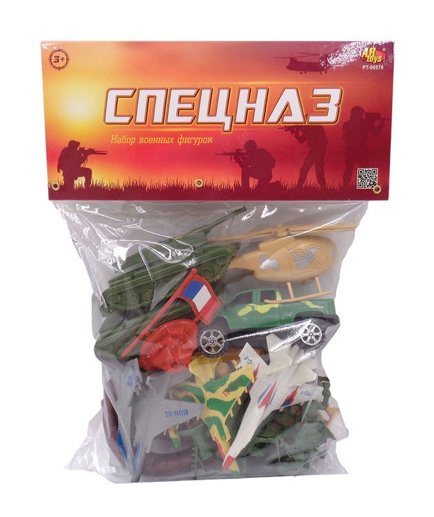 

Игровой военный набор - Спецназ. Фигурки, 22 предмета