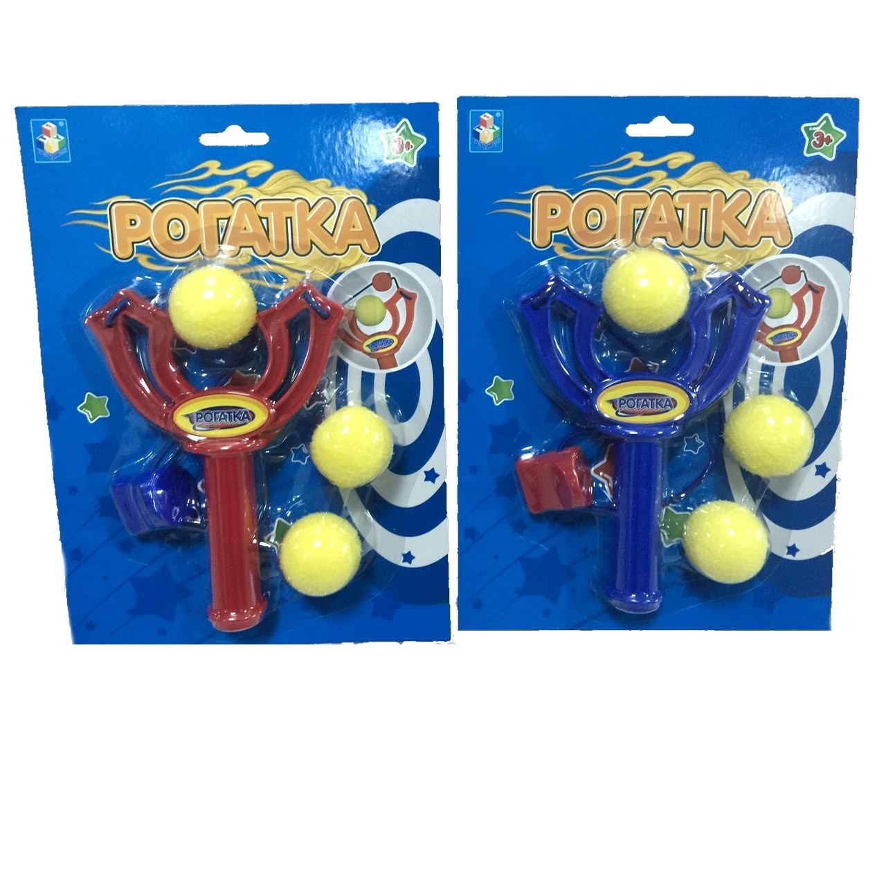 

Рогатка с 3 шариками