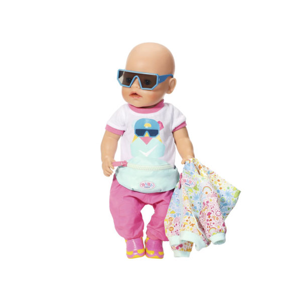 Набор для куклы Baby born - Одежда для велосипедной прогулки Делюкс, коробка  