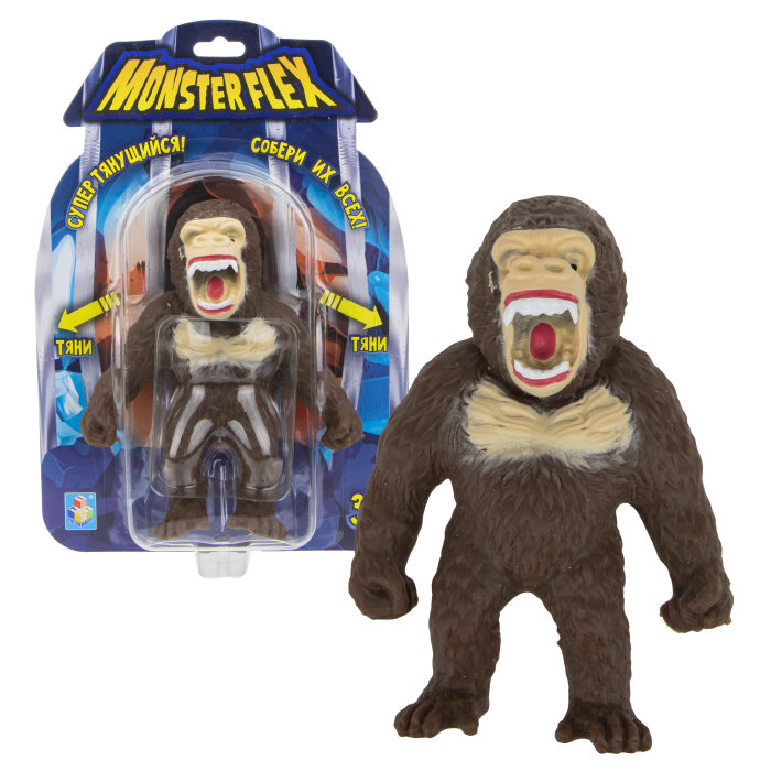 

Тянущаяся фигурка Monster Flex - Орангутан, 15 см