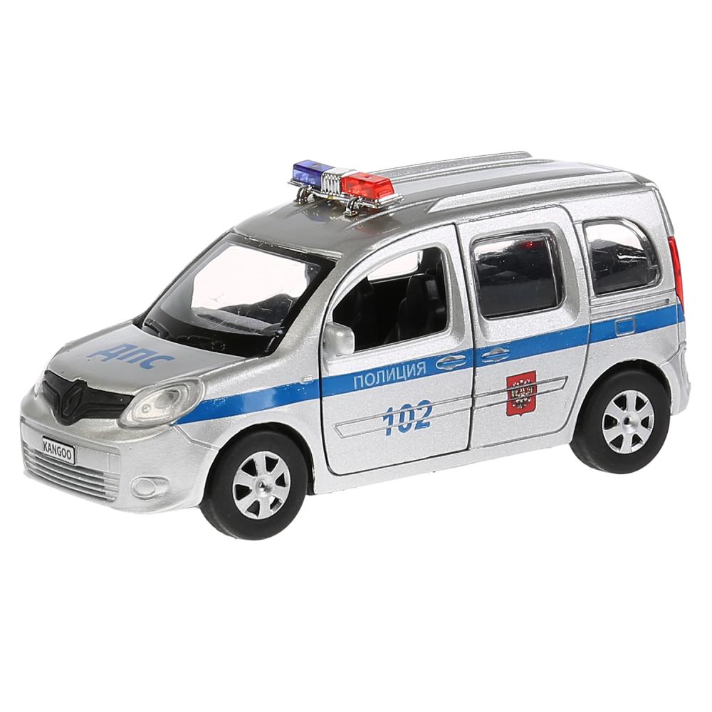Машина инерционная металлическая Renault Kangoo - Полиция 12 см, открываются двери  
