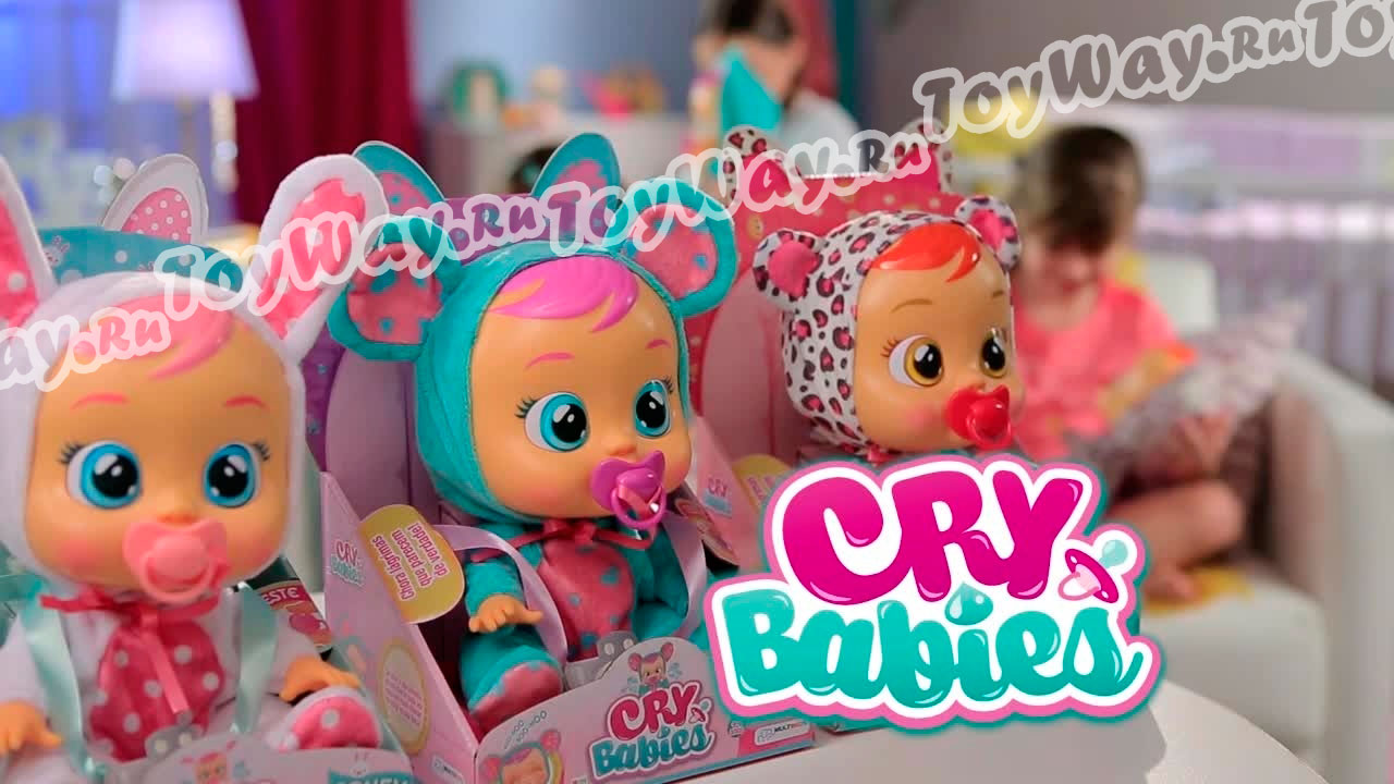 Кукла Cry Babies - Тигренок Лея, плачет, озвучена, 31 см  