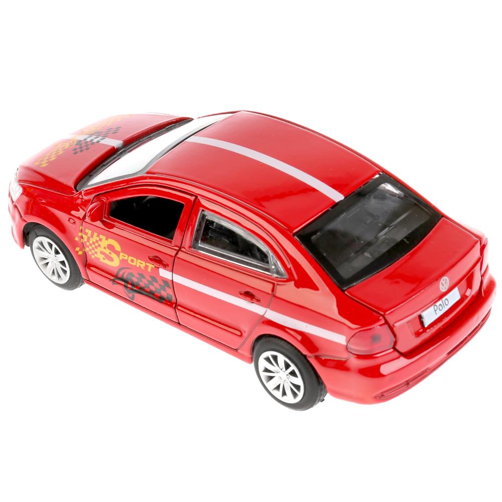 Металлическая инерционная модель - VW Polo Спорт, 12 см от ...