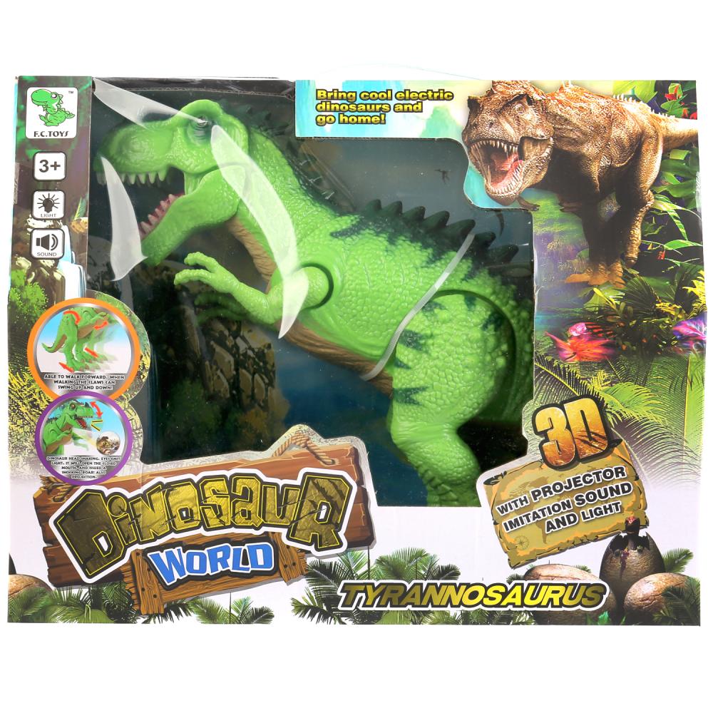 Интерактивный динозавр – Тираннозавр 1010A, свет и звук  
