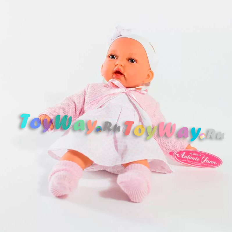 Интерактивная кукла Петти в розовом, 27 см  