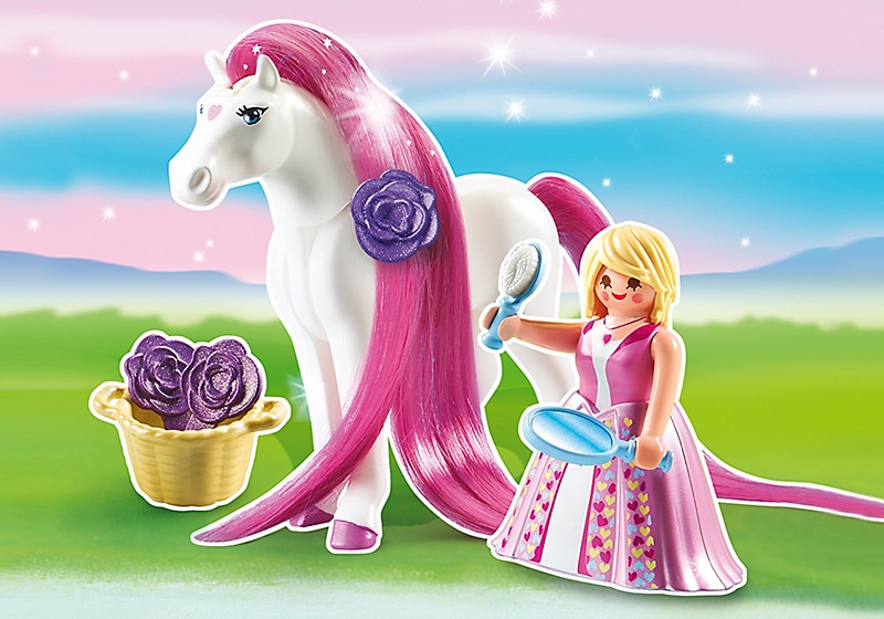 Игровой набор - Принцессы: Принцесса Розали с лошадкой  